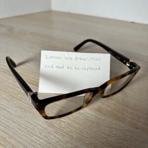 Valentino V2615R 214 Eyeglasses Tortoise Shell Frames 52-16-130 Italy